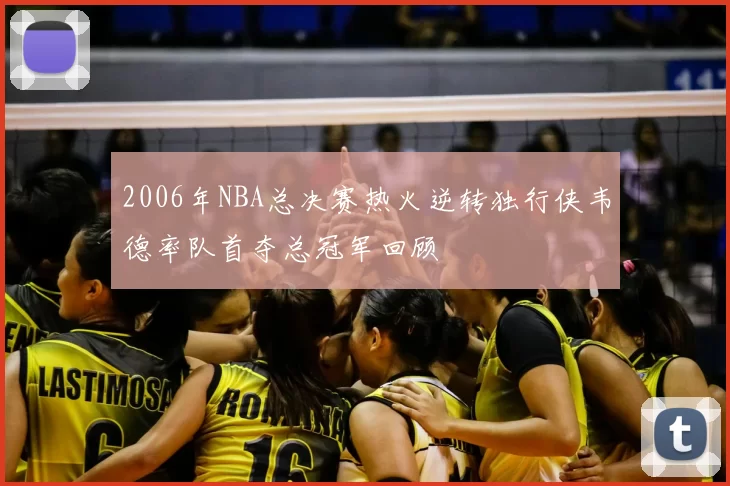 2006年NBA总决赛热火逆转独行侠韦德率队首夺总冠军回顾